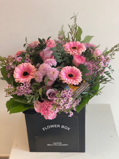 Boeket "Pinky Rosé"